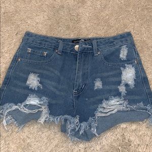 Jean shorts